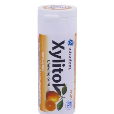 Miradent XYLITOL 30 CHEWING GUM FRUIT