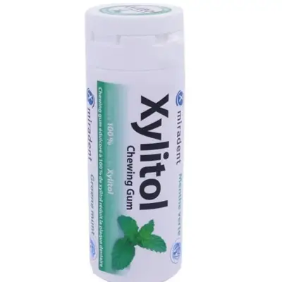Miradent XYLITOL 30 CHEWING GUM MENTHE VERTE