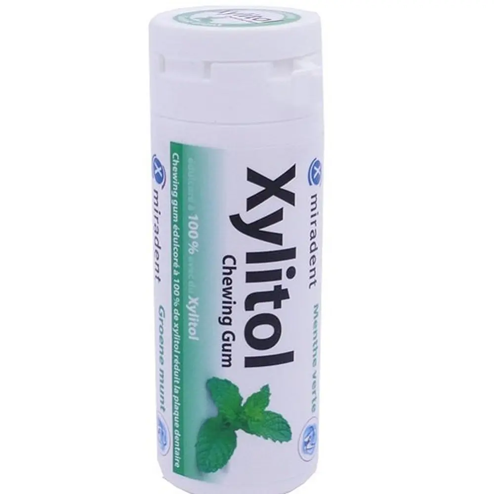 Miradent XYLITOL 30 CHEWING GUM MENTHE VERTE