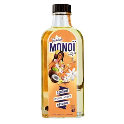 Vahema Monoi Huile de Coco Hydrate et Adoucit 99% Monoi 100ml
