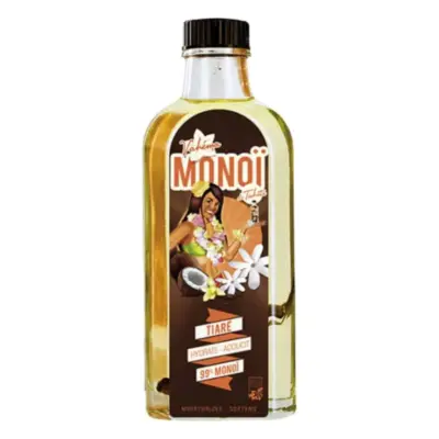 Vahema Monoi Huile Tiare Hydrate et Adoucit 99% Monoi 100ml