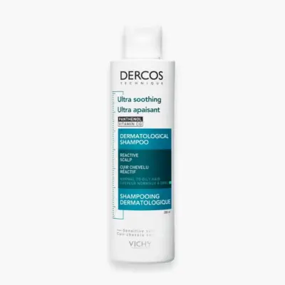 Vichy Dercos Ultra Apaisant Shampoing Dermatologique Cheveux Normaux a Gras 200ml